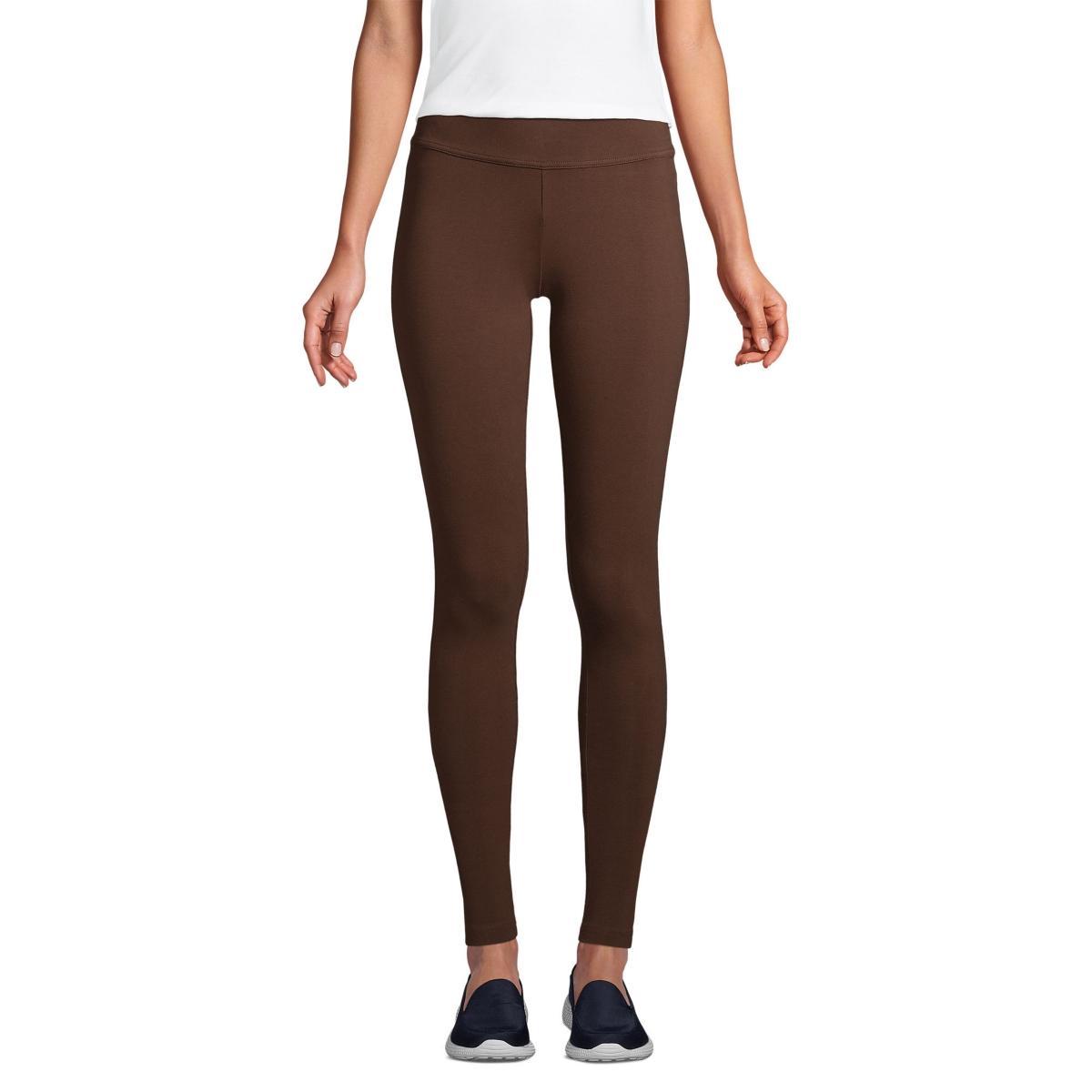 Women's Lands' End Starfish Knit Leggings, Size: XL Tall, Black Product Image