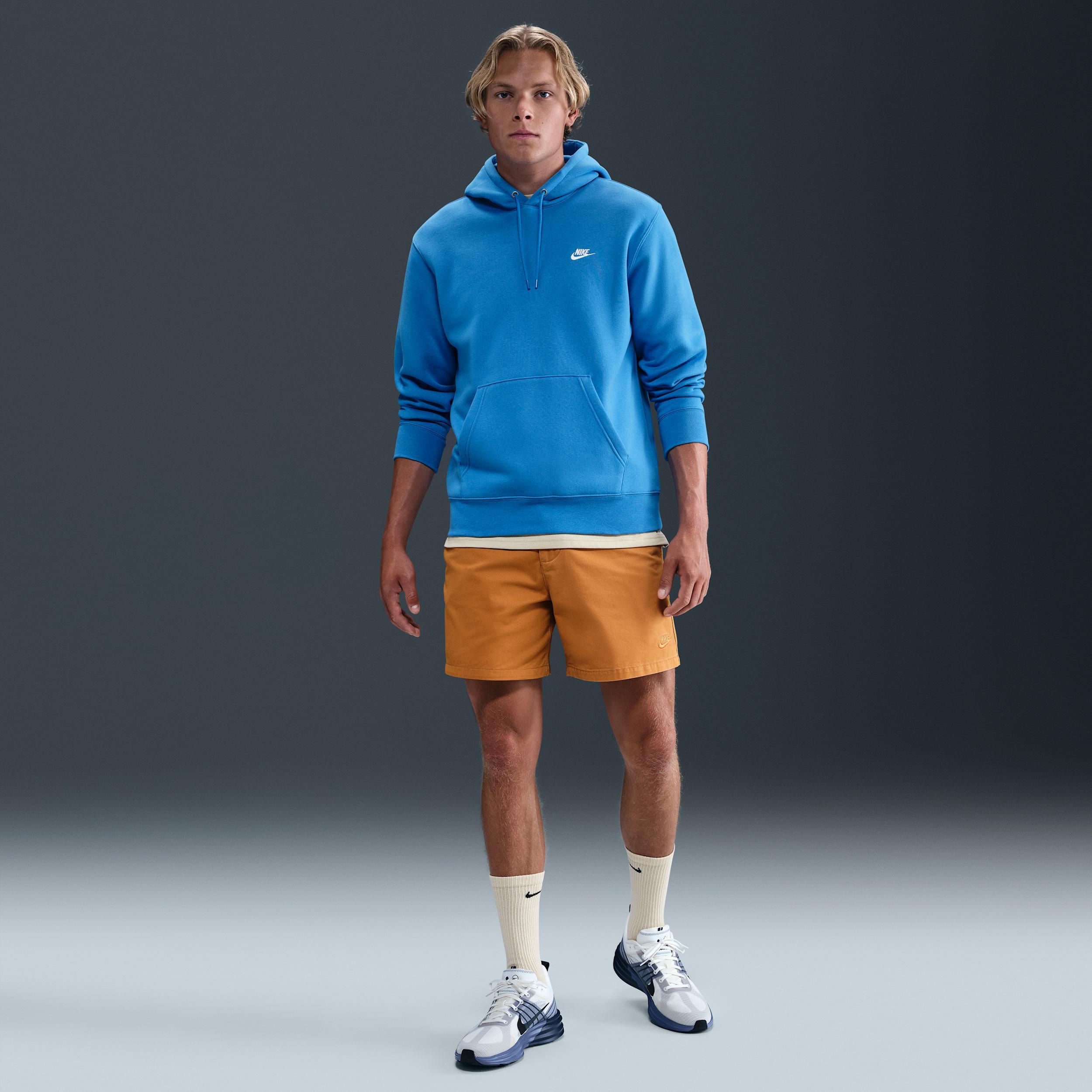 Nike Men's Club Pullover Fleece Hoodie Product Image