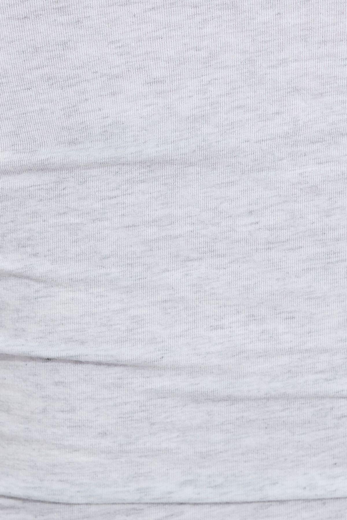 Ruched Boatneck T Shirt Product Image
