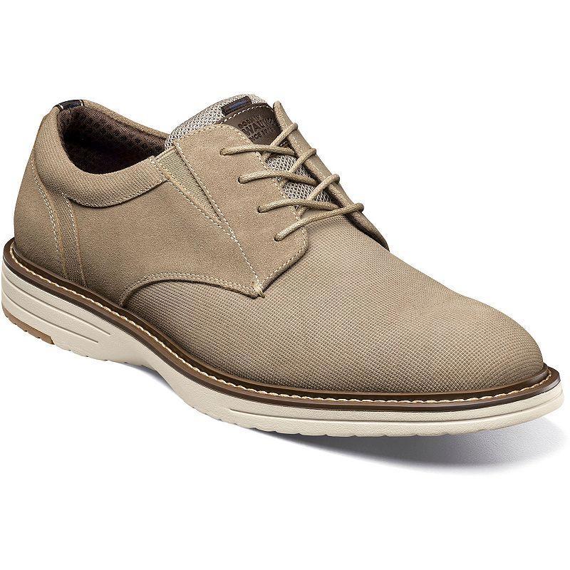 Nunn Bush® Griff Men's Suede Plain Toe Oxford Shoes, Size: 10.5, Grey Product Image