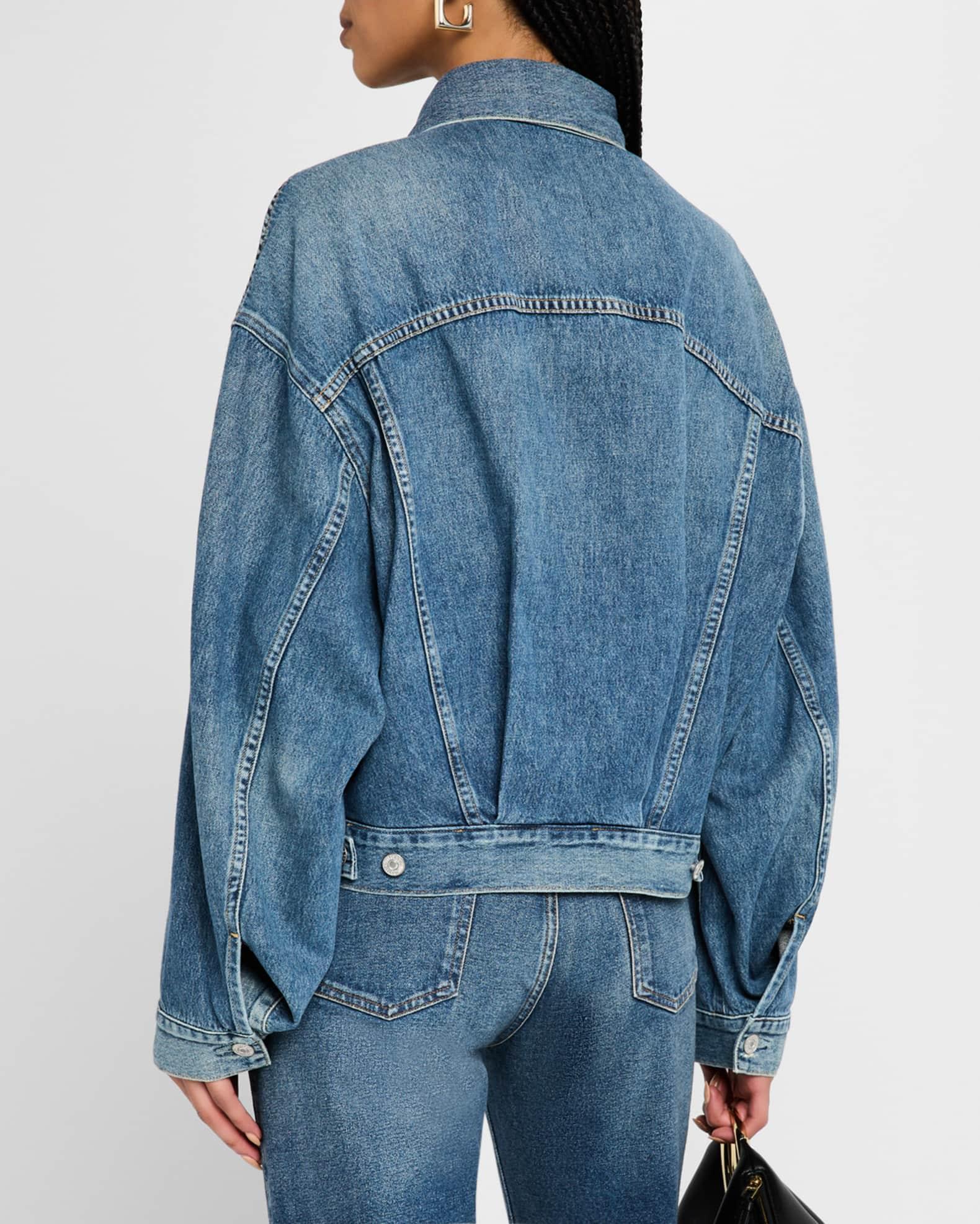 Quira Puff Denim Jacket Product Image
