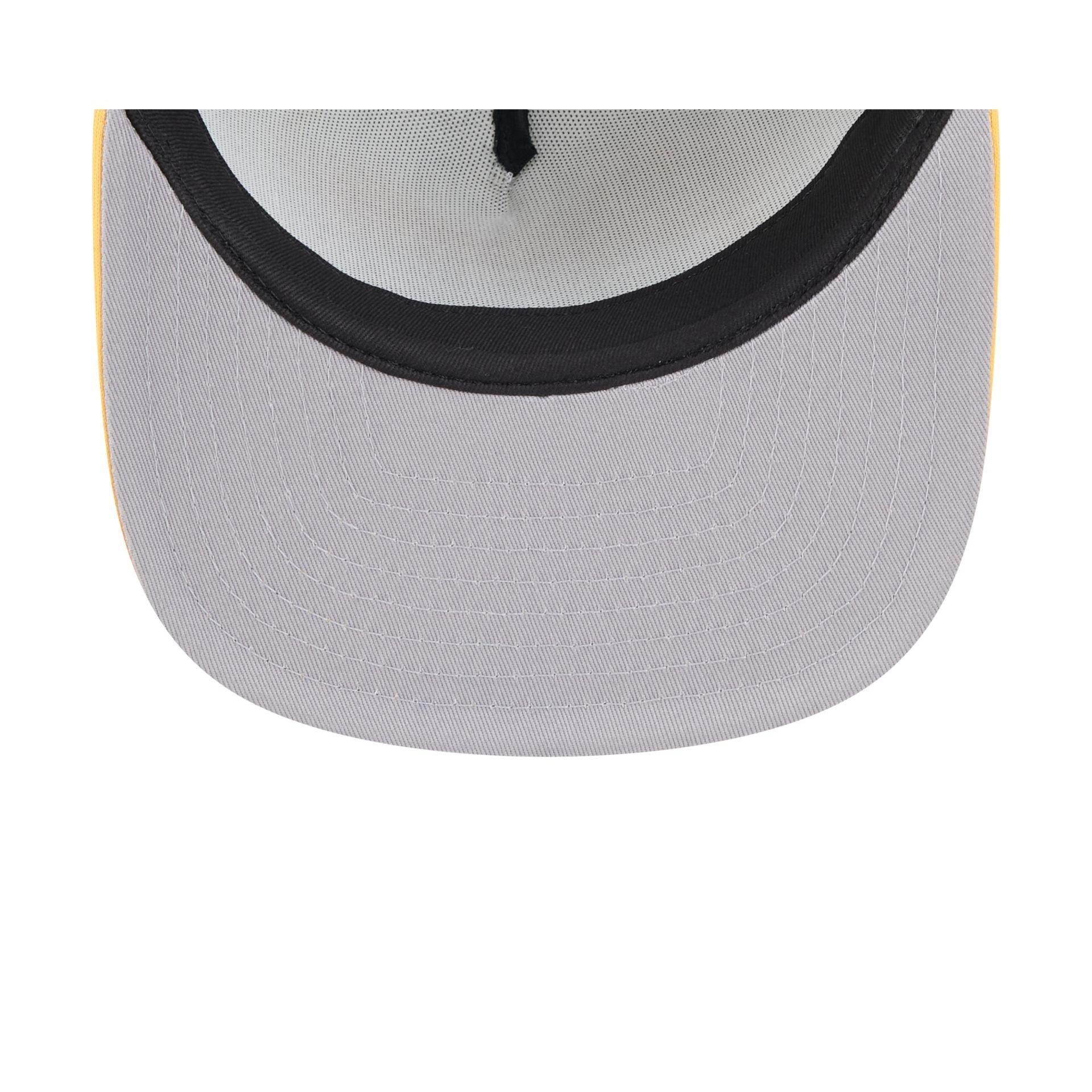 Pittsburgh Pirates Retro Script 9FIFTY A-Frame Trucker Hat Male Product Image