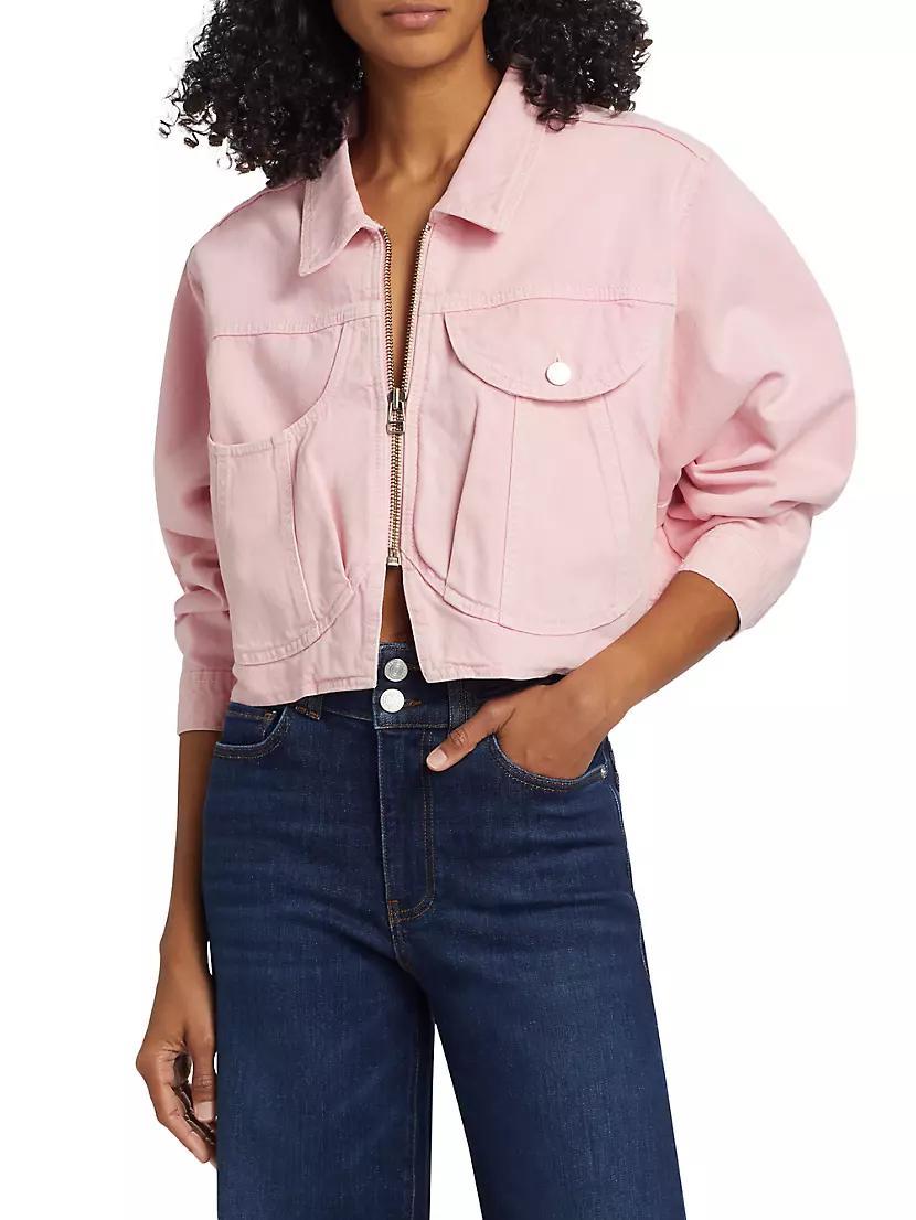 Heart Cotton Bomber Jacket Product Image
