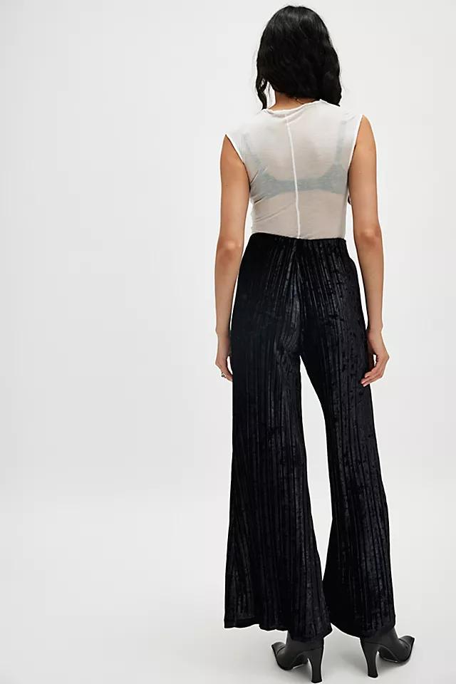 Star Sign Velvet Pants Product Image