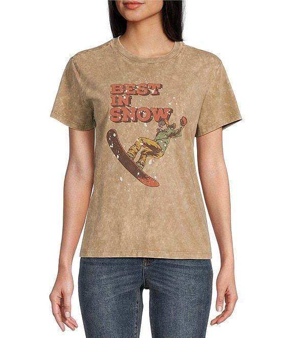 Flag and Anthem Best In Snow Graphic T-Shirt Product Image
