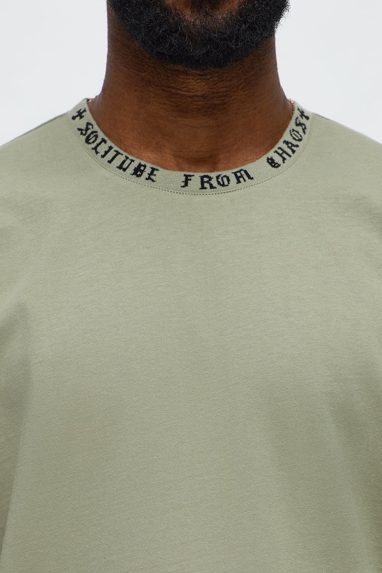 Short Sleeve Solitude From Chaos Tee - Sage Product Image