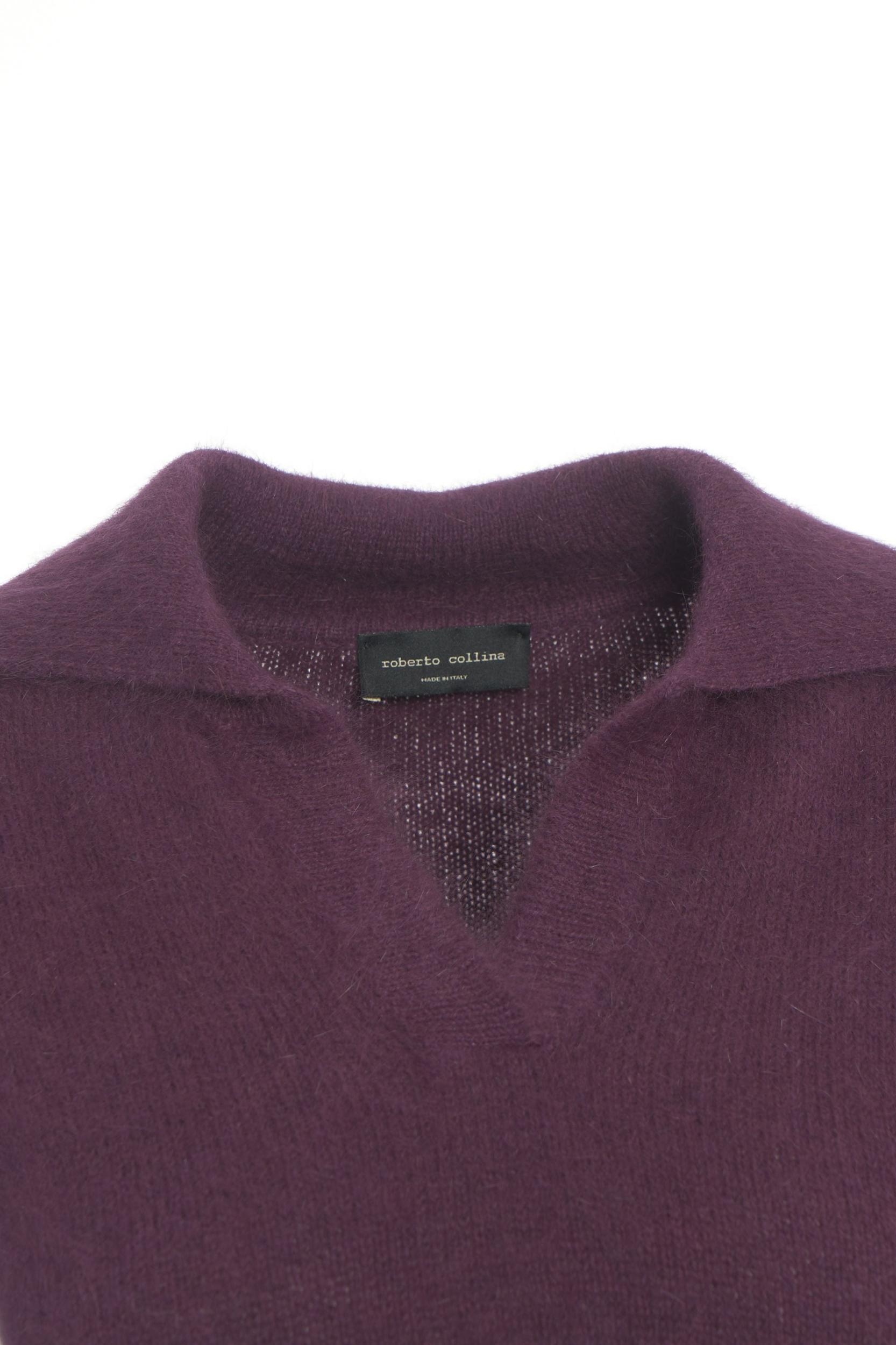 Knit Jumper with Polo Collar Product Image