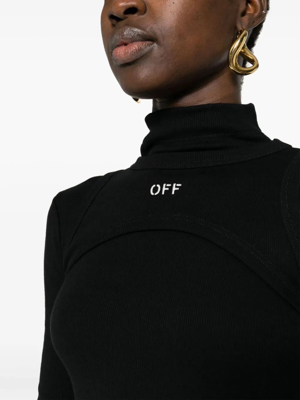 Off Stamp Rib Round dress Product Image