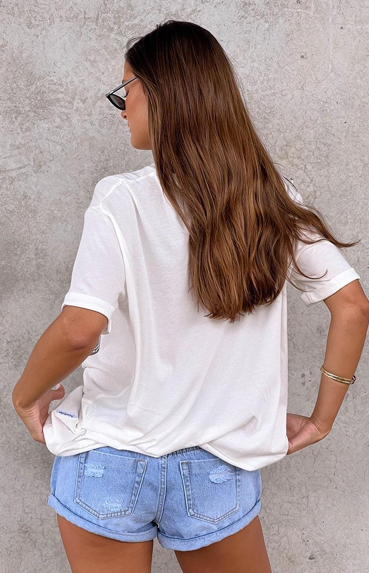 The Laundry Room This Ain't Texas White Oversized Tee Product Image