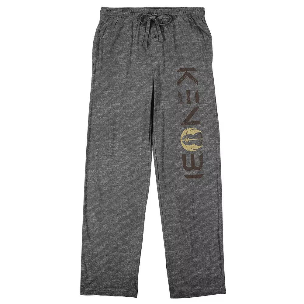 Men's Star Wars Obi-Wan Kenobi Sleep Pants, Size: Medium, Gray Product Image