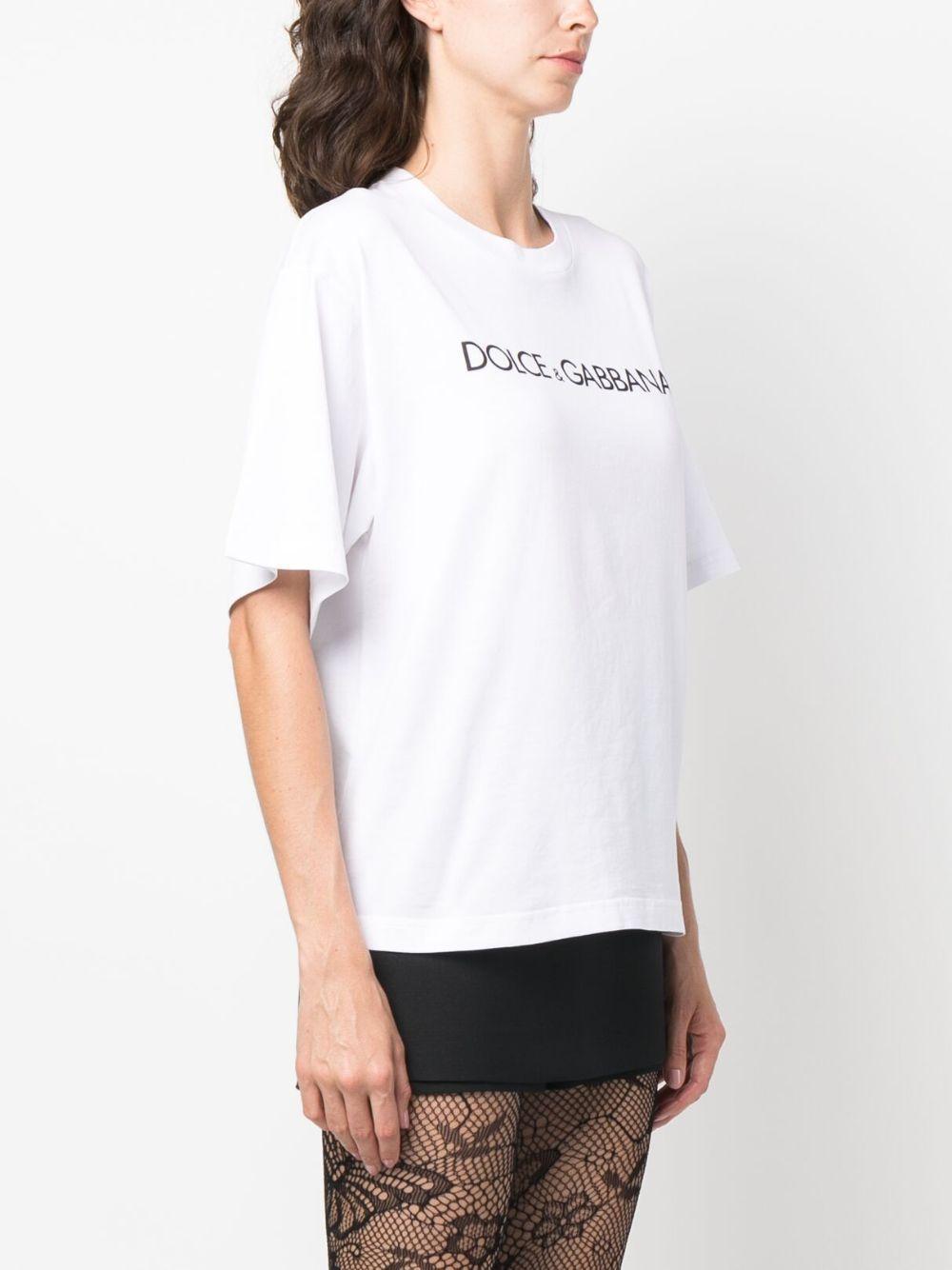 logo-print cotton T-shirt Product Image