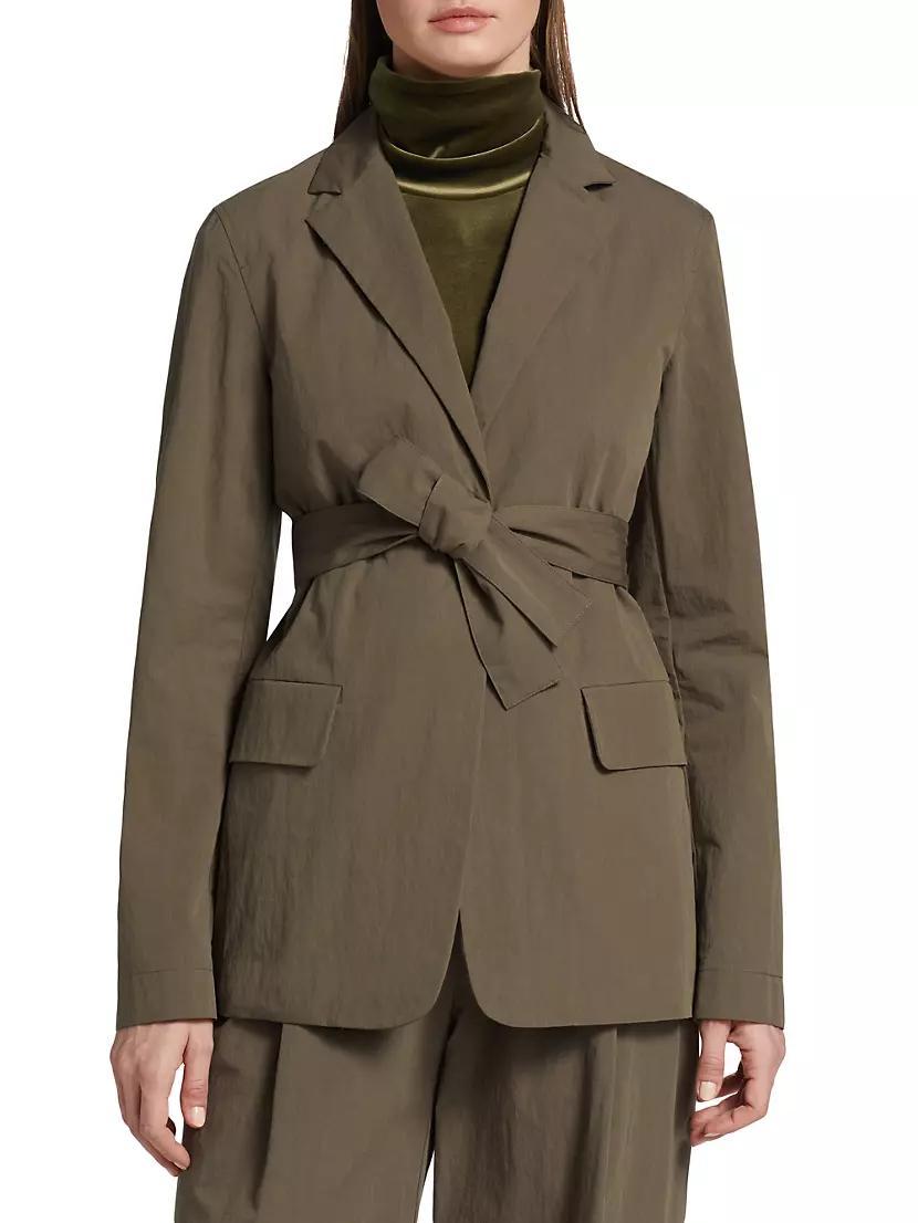 Technical Belted Blazer Product Image