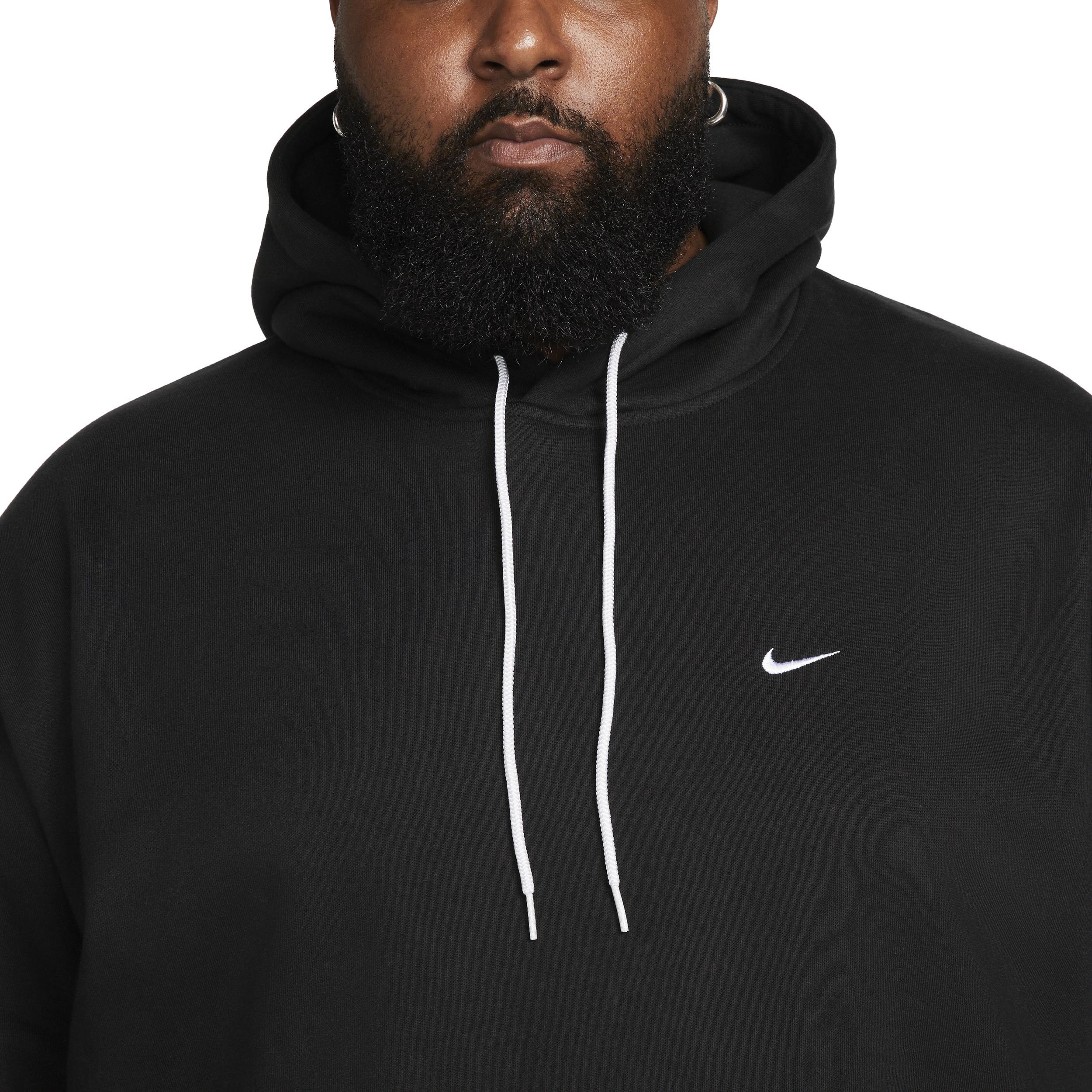 Nike Mens Solo Swoosh Fleece Hoodie Product Image