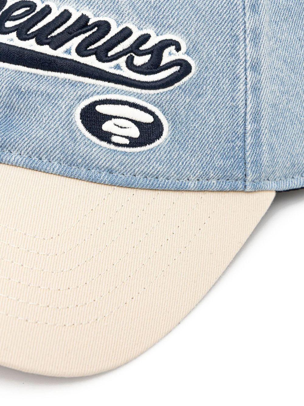 script-logo denim cap Product Image