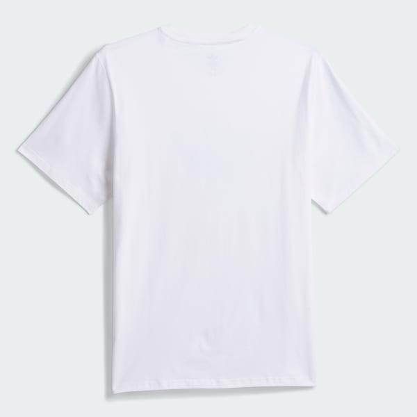adidas Trefoil Lift Tee (Gender Neutral) White M Unisex Product Image