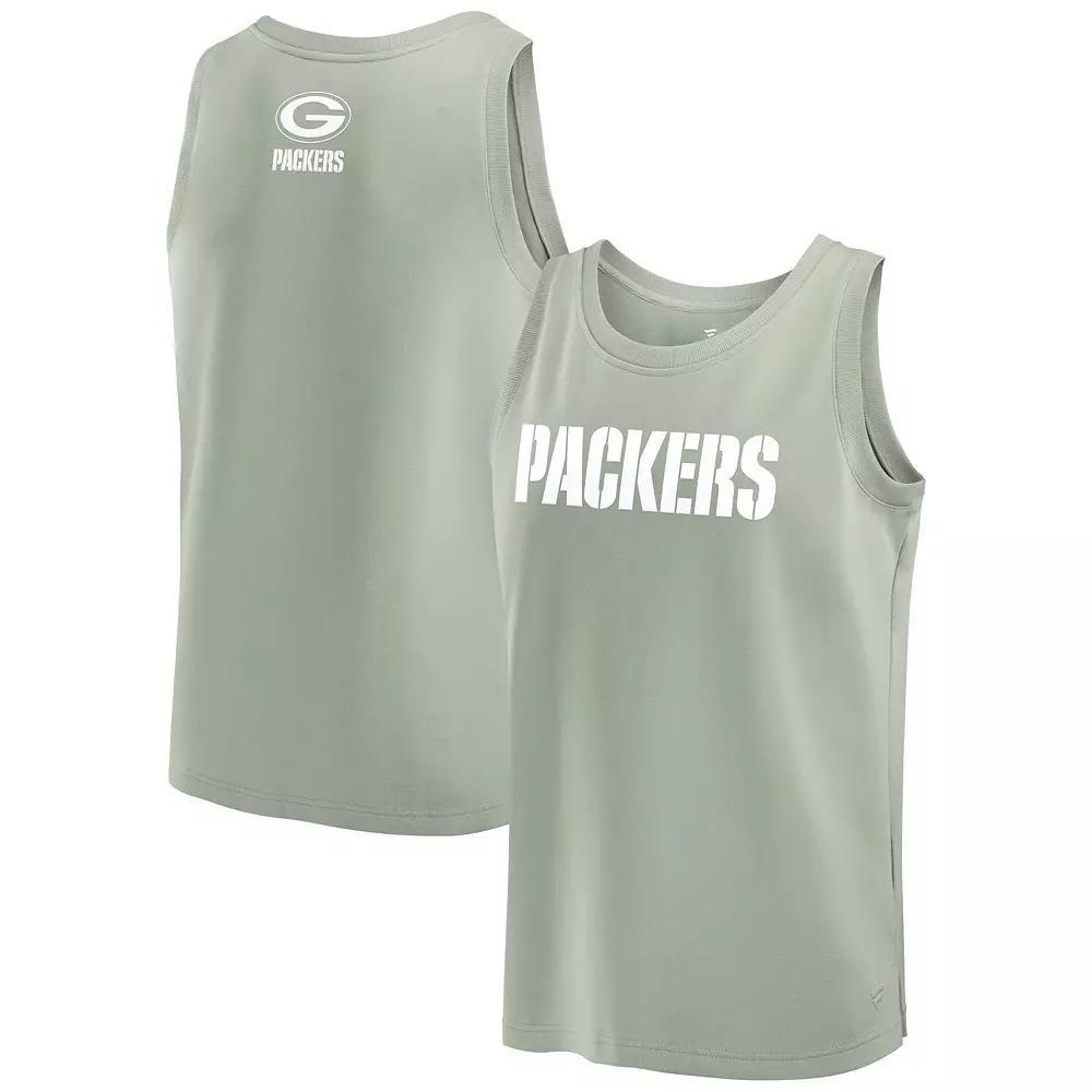Men's Fanatics Light Green Green Bay Packers Elements Tank Top, Size: Medium, Lt Gre Product Image