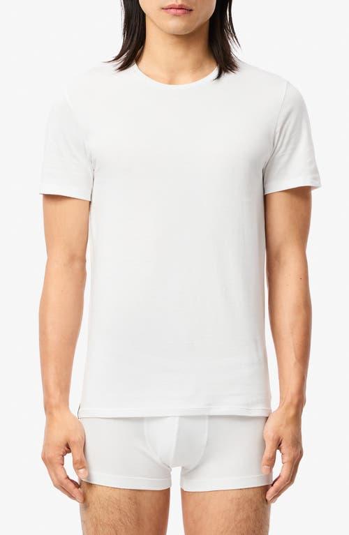 Lacoste Crew Neck Slim Fit Essential Undershirt 3 Product Image