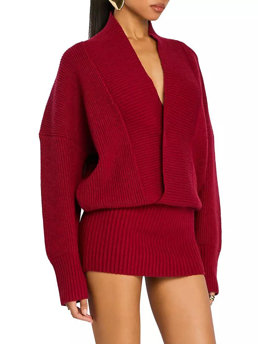 Womens Neva Knit Sweater Dress Product Image