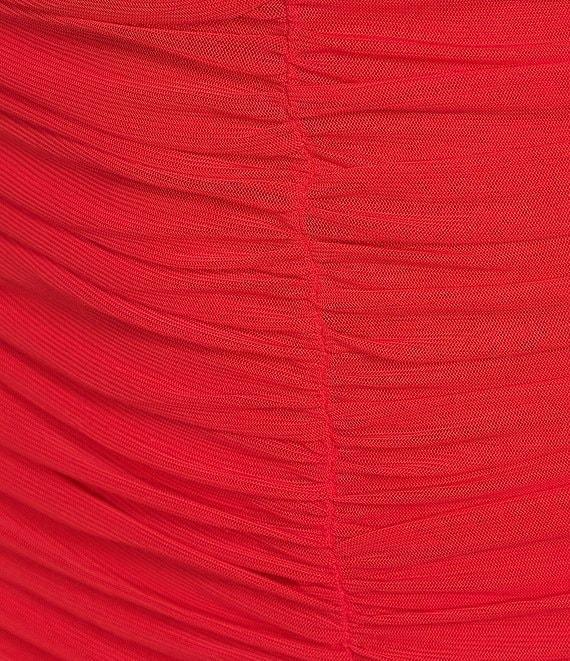 C&V Chelsea & Violet Shirred Mesh Dress Product Image