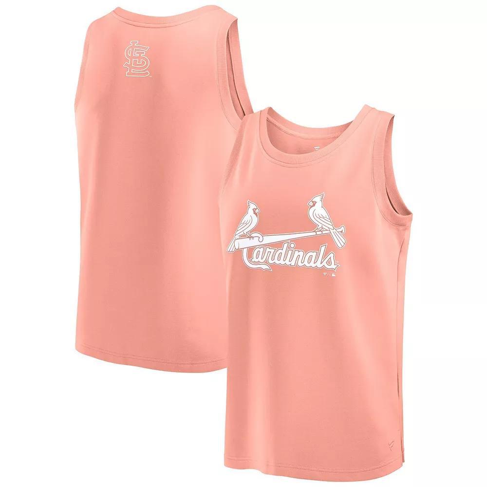Men's Fanatics Coral St. Louis Cardinals Elements Tank Top, Size: 2XL, Pink O Product Image