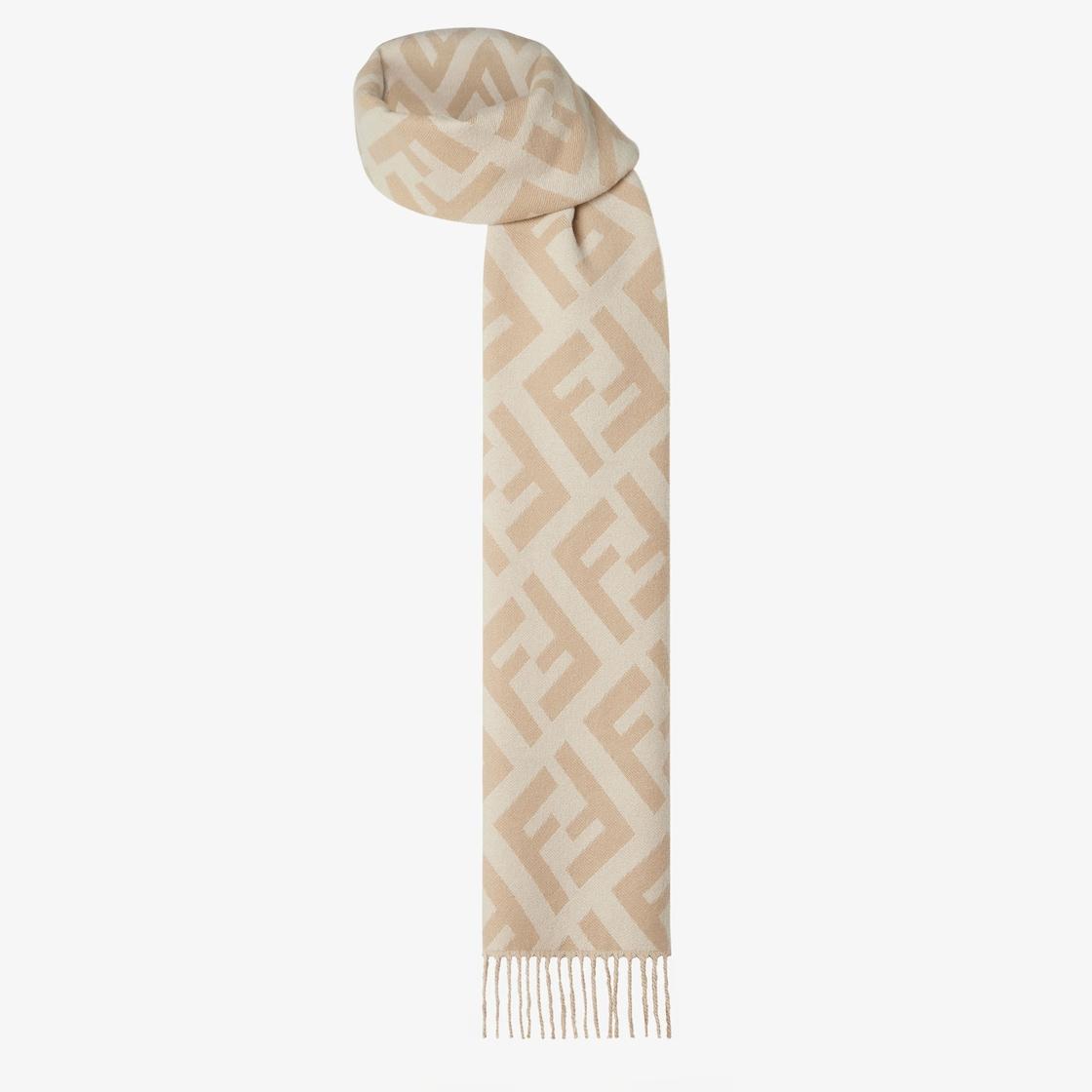 FF ScarfBeige cashmere scarf Product Image