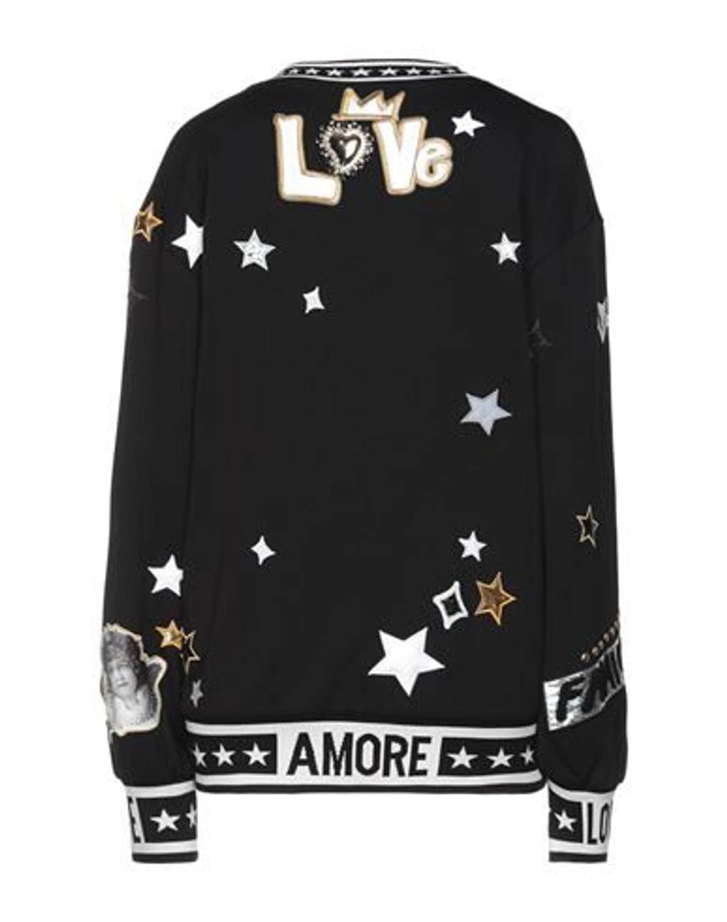 DOLCE & GABBANA Sweatshirts In Black Product Image