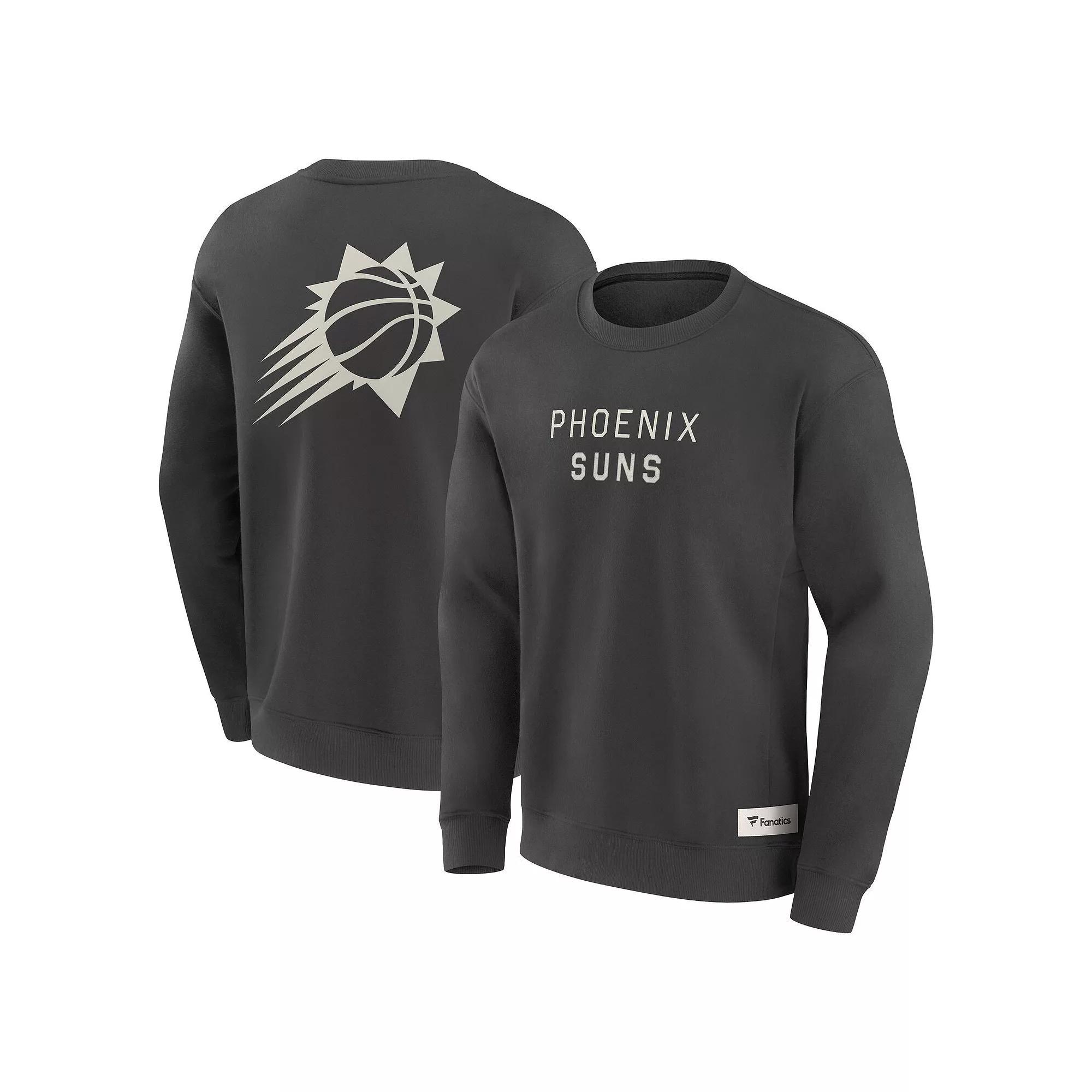 Men's Fanatics Gray Phoenix Suns Elements Future Ground Lettering Pullover Sweatshirt, Size: Medium, Phx Grey Product Image