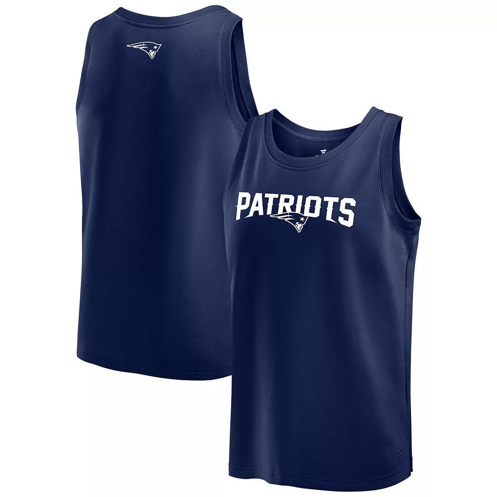 Men's Fanatics Navy New England Patriots Elements Tank Top, Size: 3XL, Blue Product Image