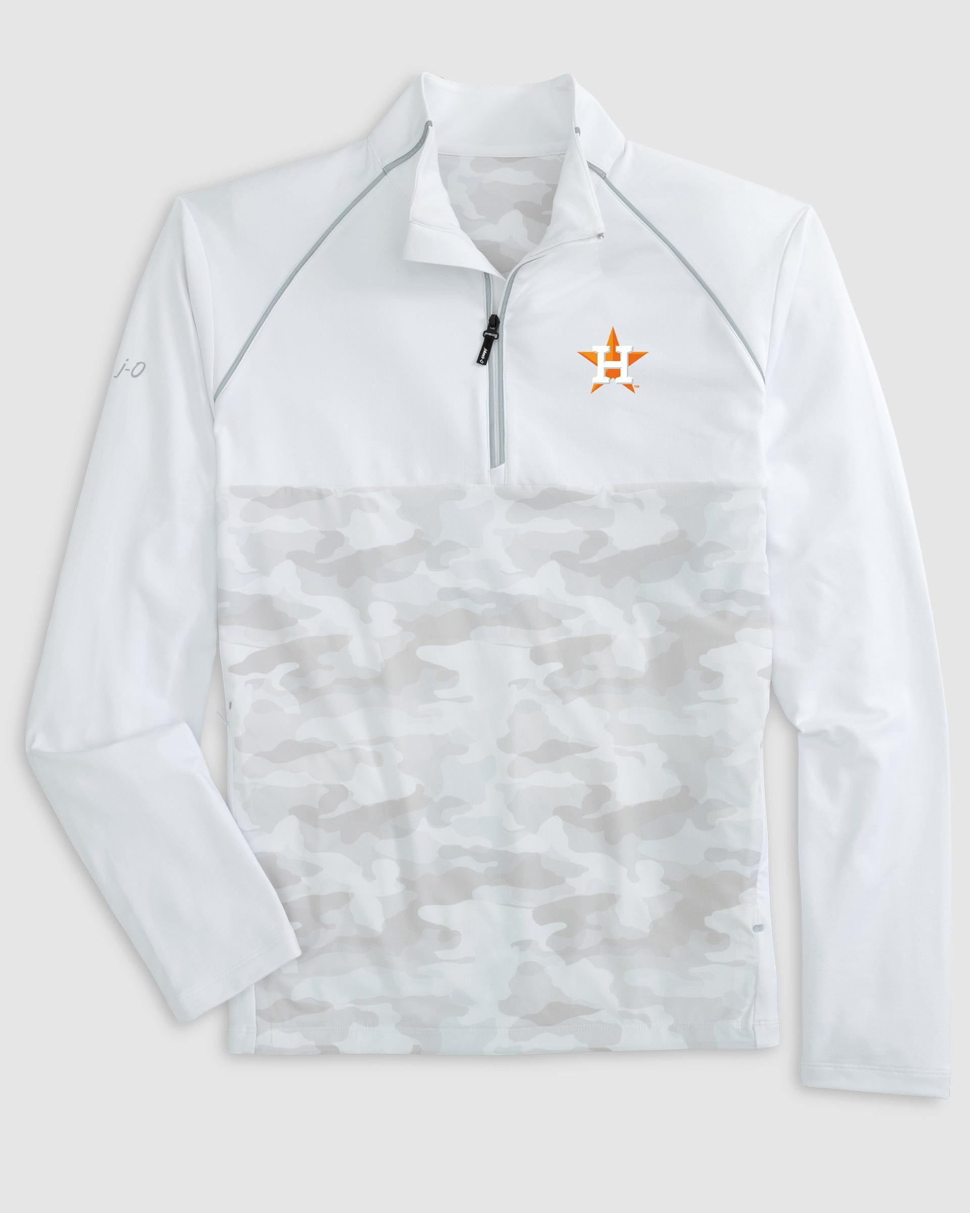 johnnie-O North Carolina Keiser Camo Mixed Media 1/4 Zip Product Image