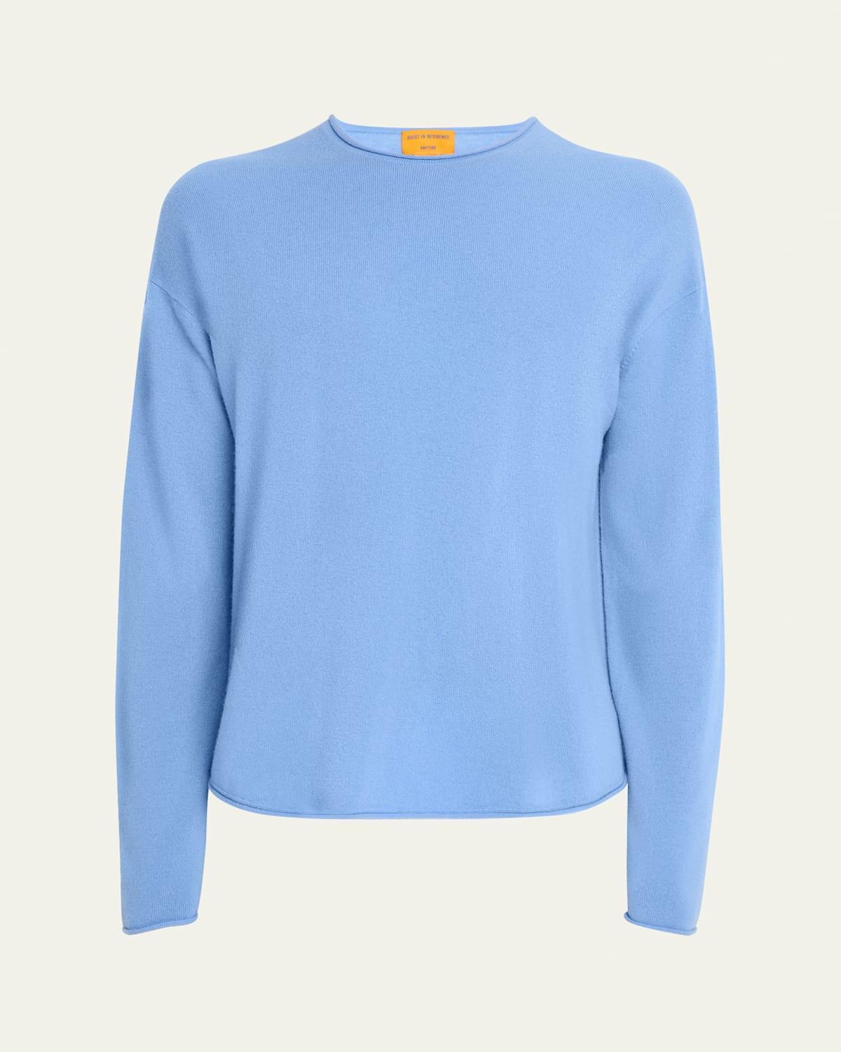 Mens Oversized Roll Cashmere Sweater Product Image