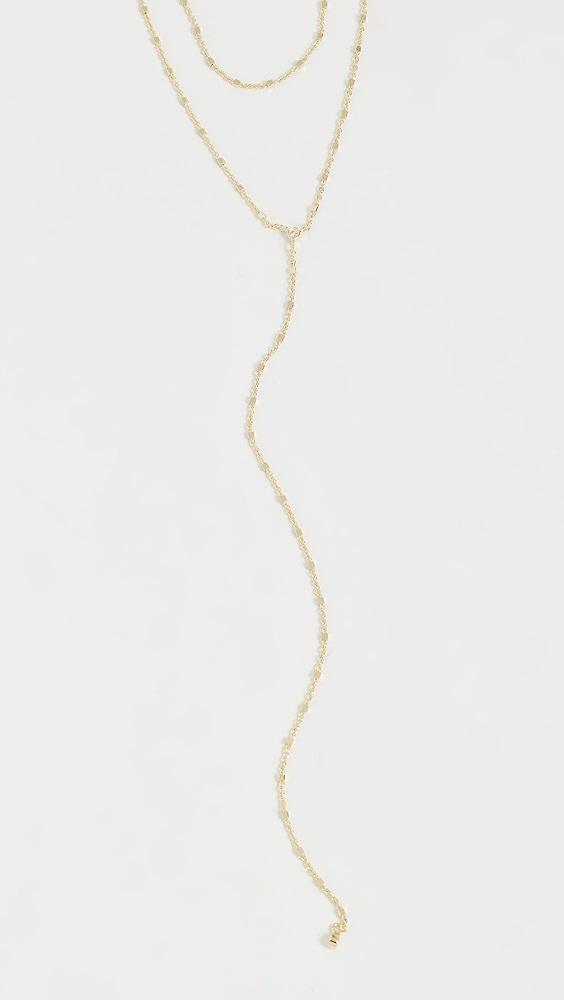Jennifer Zeuner Jewelry Ace Lariat Necklace | Shopbop Product Image