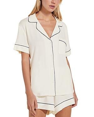 Eberjey Gisele Relaxed Short Sleeve Top & Shorts Product Image