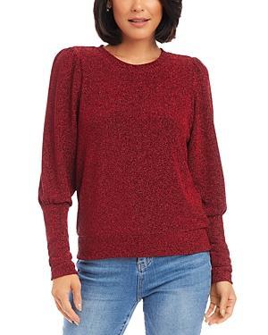 Karen Kane Bishop Sleeve Top Women's Clothing Product Image