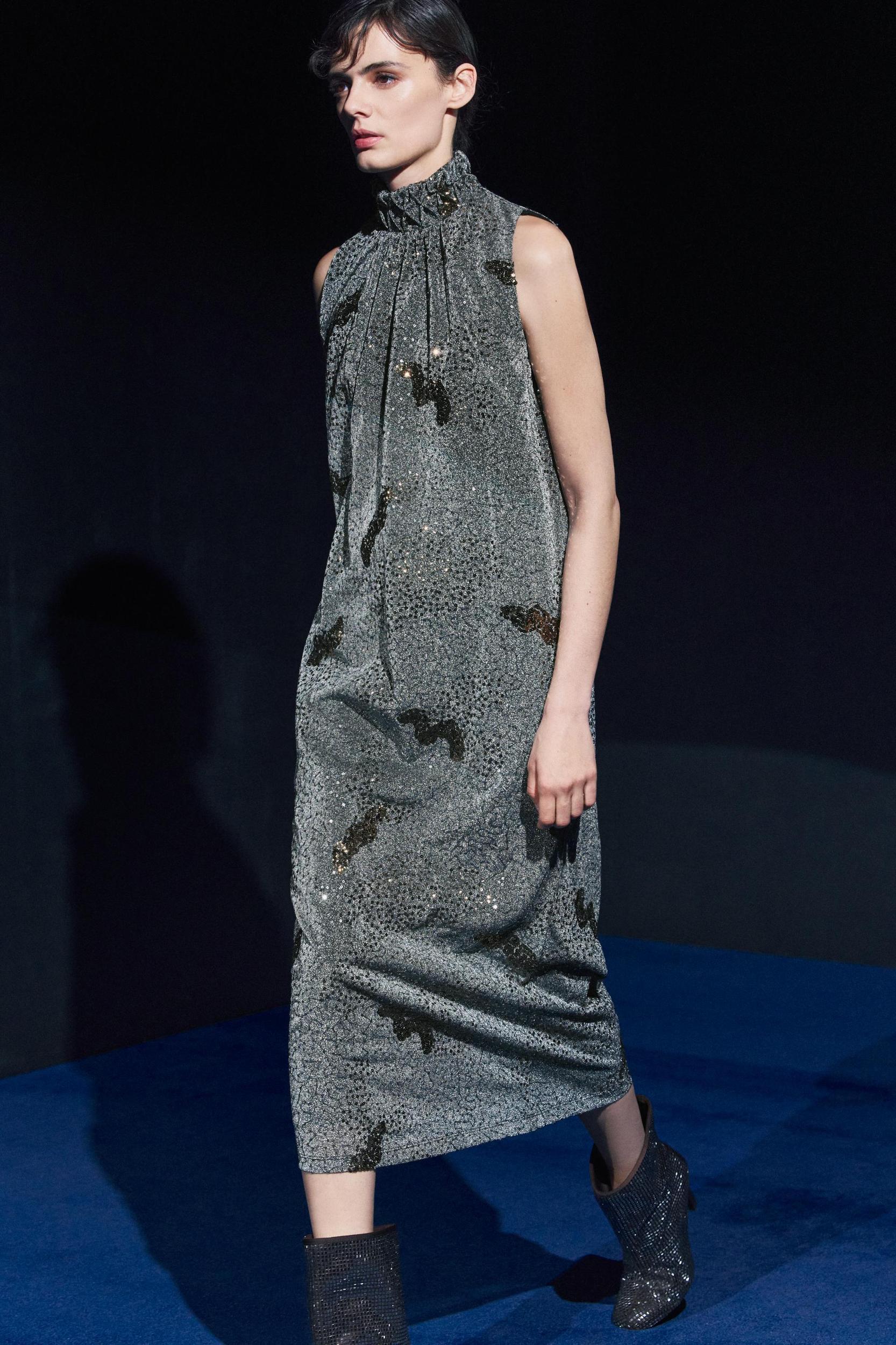 LONG SEQUIN DRESS Product Image
