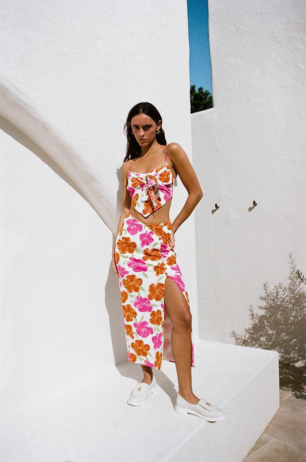 Luan Midi Skirt Product Image