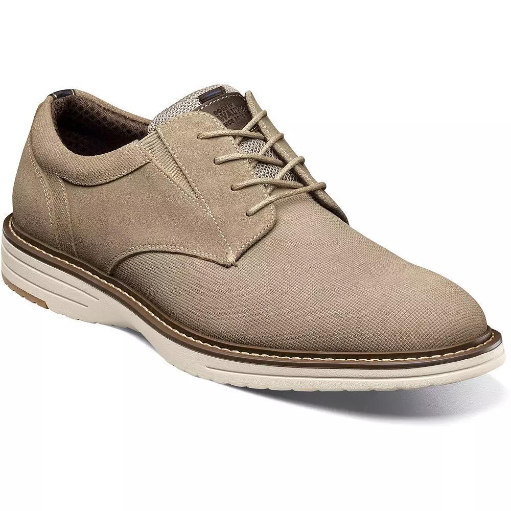 Nunn Bush® Griff Men's Suede Plain Toe Oxford Shoes, Size: 10.5, Grey Product Image
