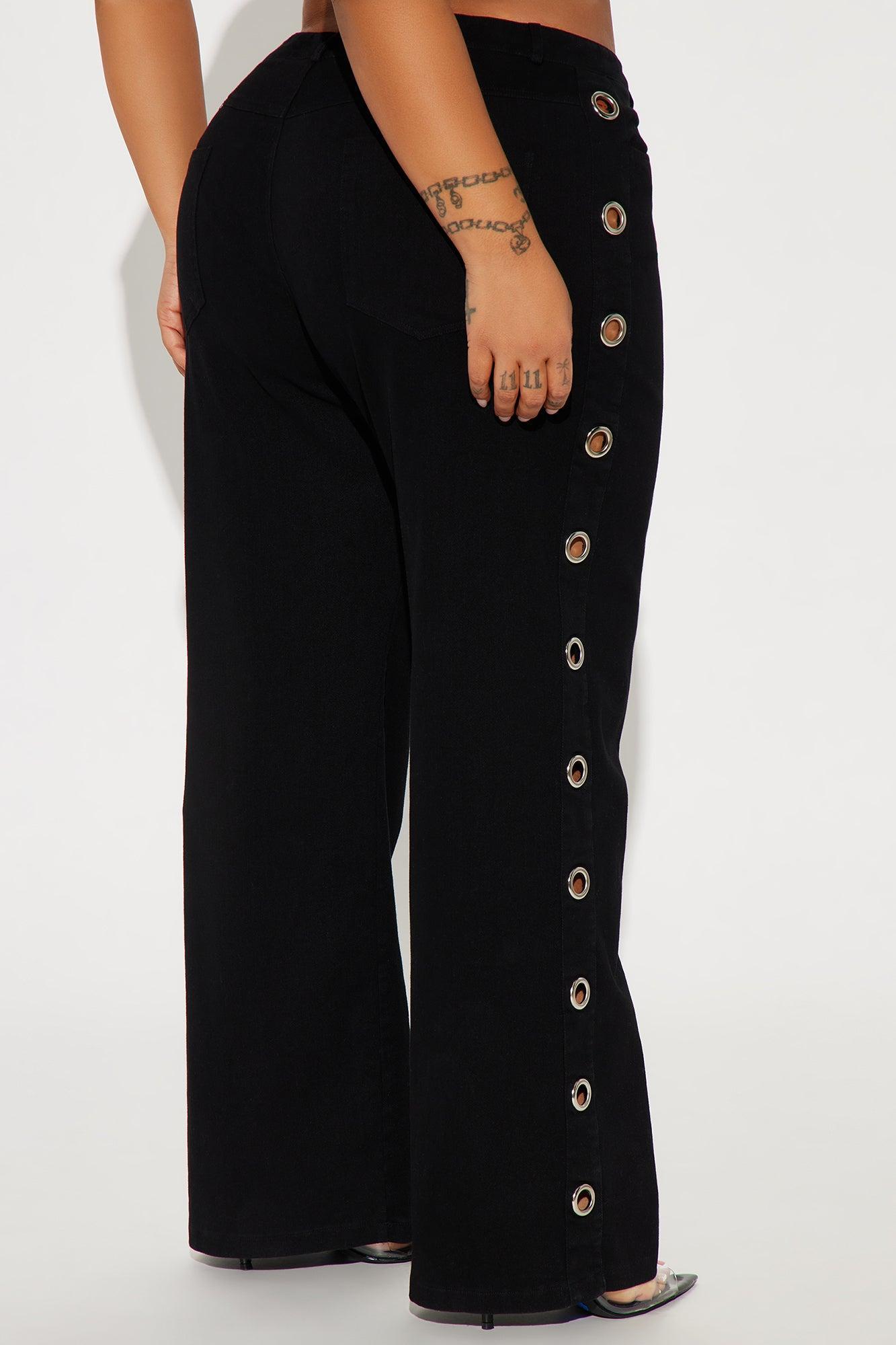 Time To Go Wide Leg Pant - Black Product Image