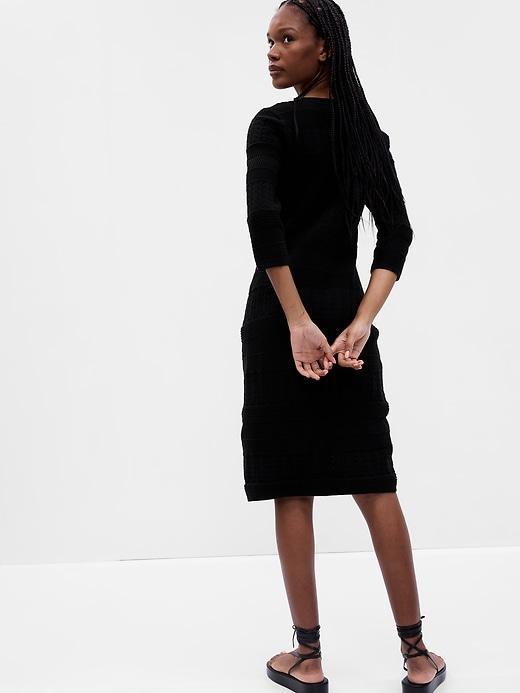 Crochet Midi Dress Product Image
