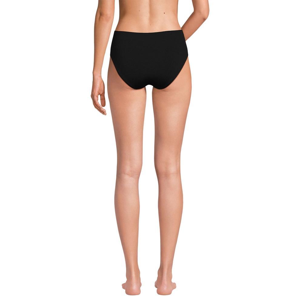 Lands' End Women's Chlorine Resistant Mid Rise Classic Bikini Bottoms Product Image