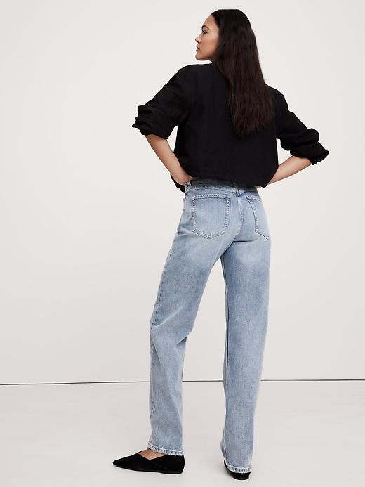 High-Rise 90s Straight Jean Product Image