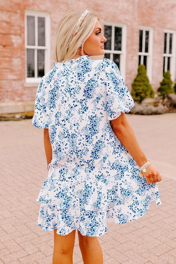Stealing Hearts Floral Shift Dress Product Image