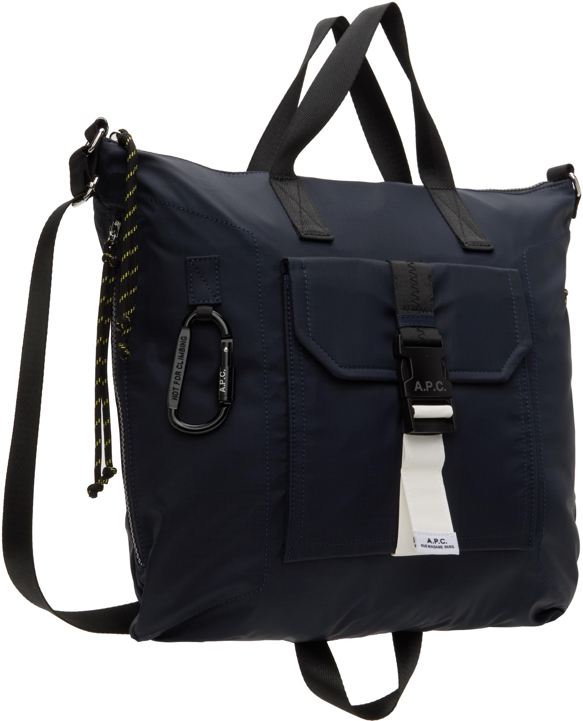 APC Treck Tote Bag One Size Dark Navy Blue Product Image