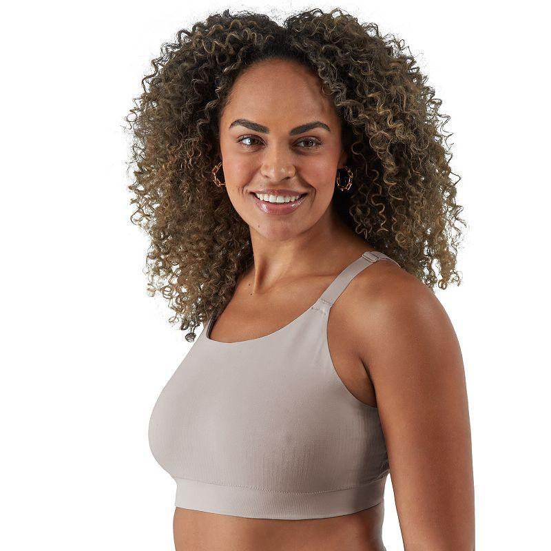 Bali Comfort Revolution Modern Seamless Bralette DFMSBR, Women's, Size: Large, Evening Blush Product Image