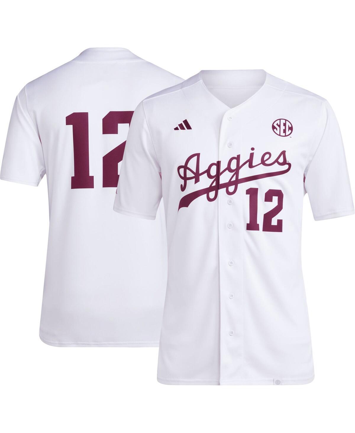 Mens adidas Texas A&M Aggies Team Baseball Jersey Product Image