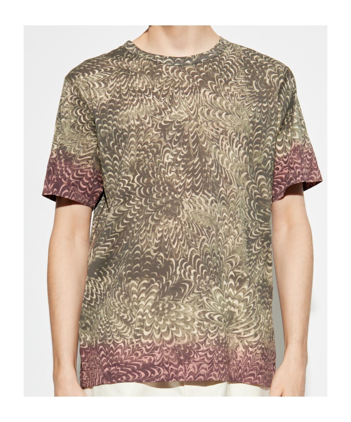 DRIES VAN NOTEN Short-sleeved T-shirt In Nude Product Image