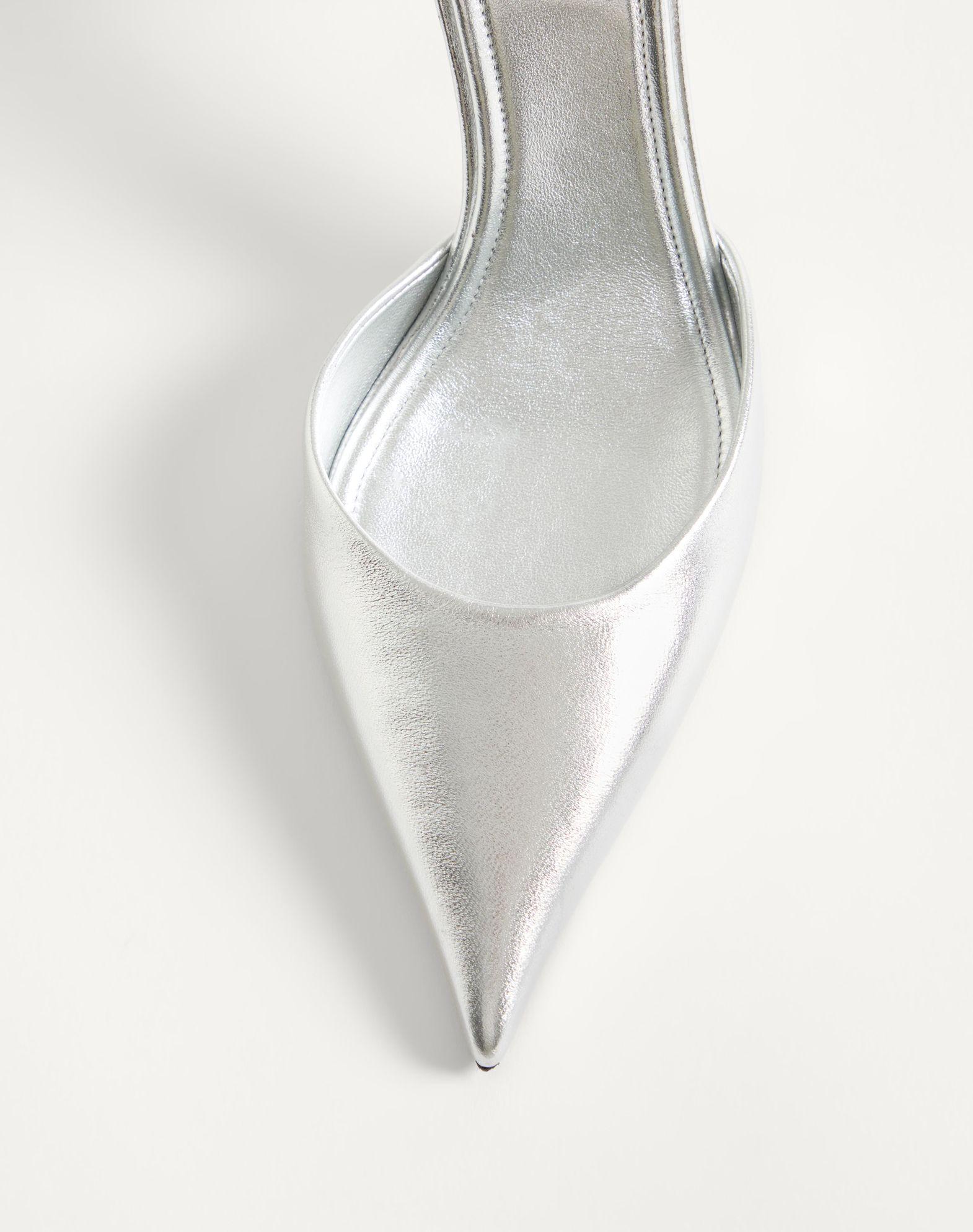 Valentino Garavani Eveninglam Pump In 100Mm Laminated Nappa Product Image