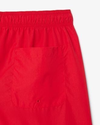Mid Length Monochrome Swim Trunks Product Image