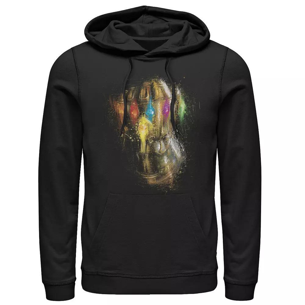 Men's Marvel Captain Marvel Blue Glow Hoodie, Size: Medium Product Image