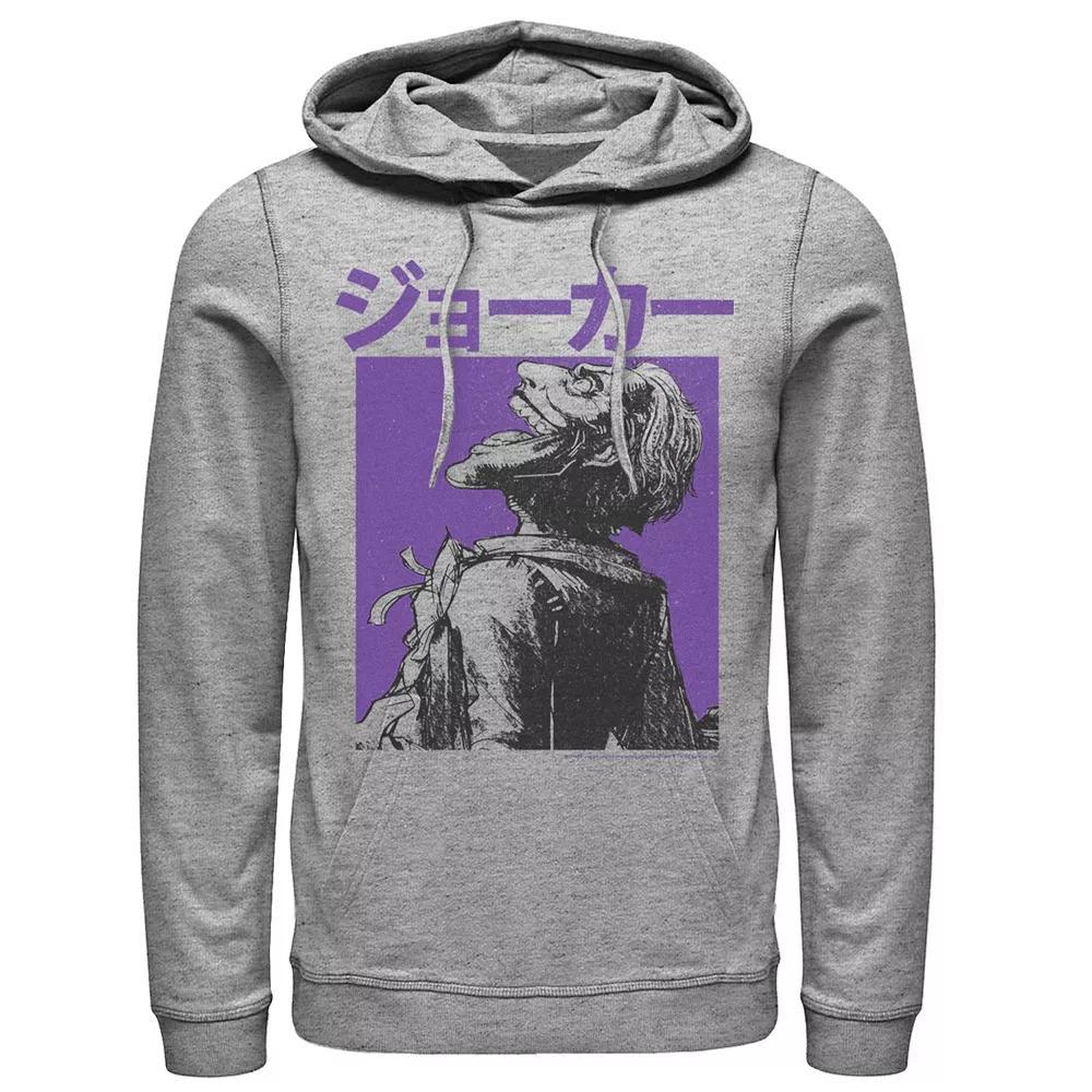Men's Tom And Jerry Fight Scene Comic Panels Hoodie, Size: Medium, Athletic Grey Product Image