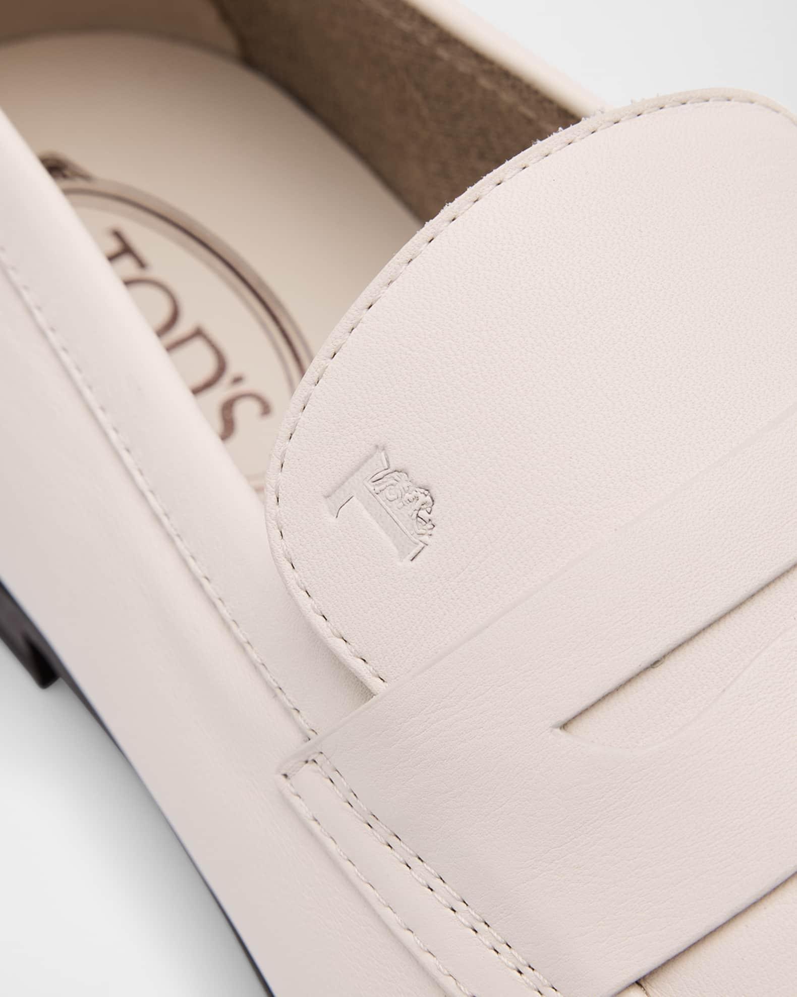 Mens Leather Penny Loafers Product Image